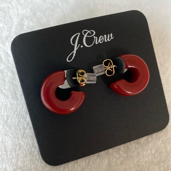 J. Crew Mini hard candy acetate hoops - Picture 3 of 6